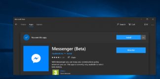 Messenger beta