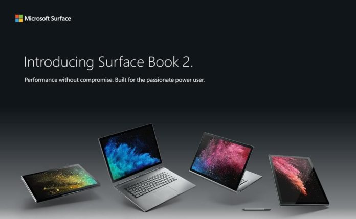 Microsoft Surface Book 2