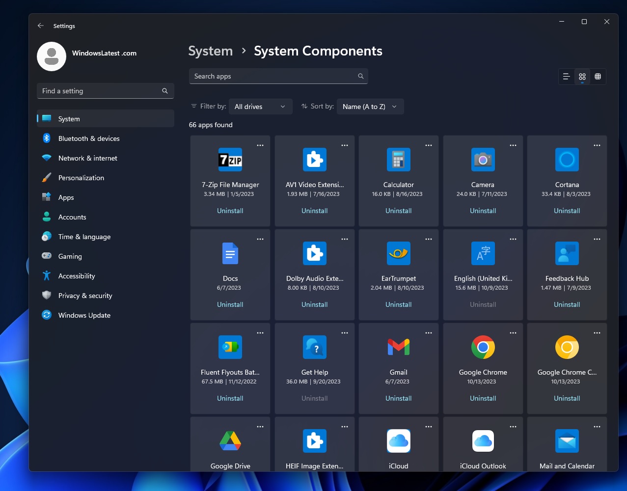 System Components