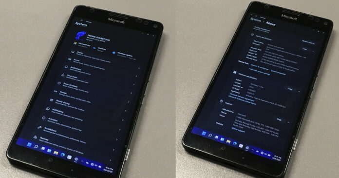 Windows 11 on phone